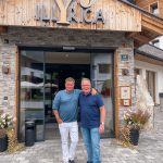 Wolter Kroes en Paul de Römph voor Illyrica in Westendorf, Oostenrijk.